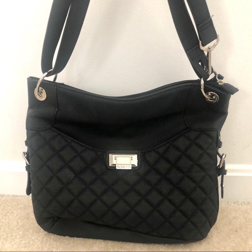 Black Rosetti handbag